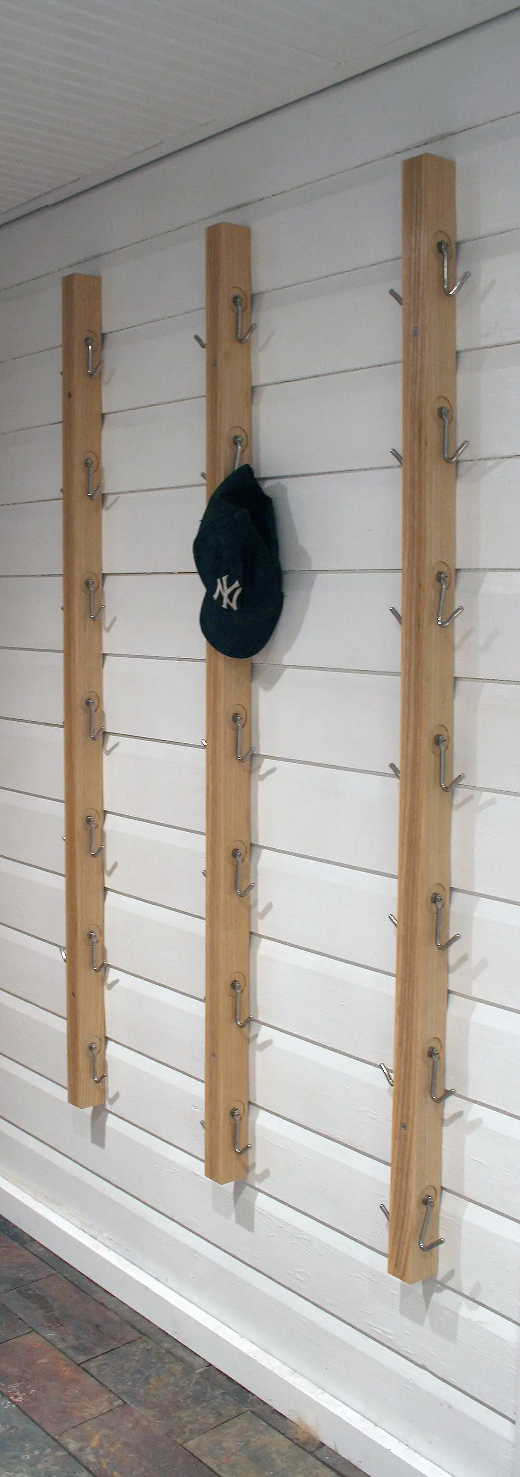 Vertical Hooks contemporary furniture design, photograph 1