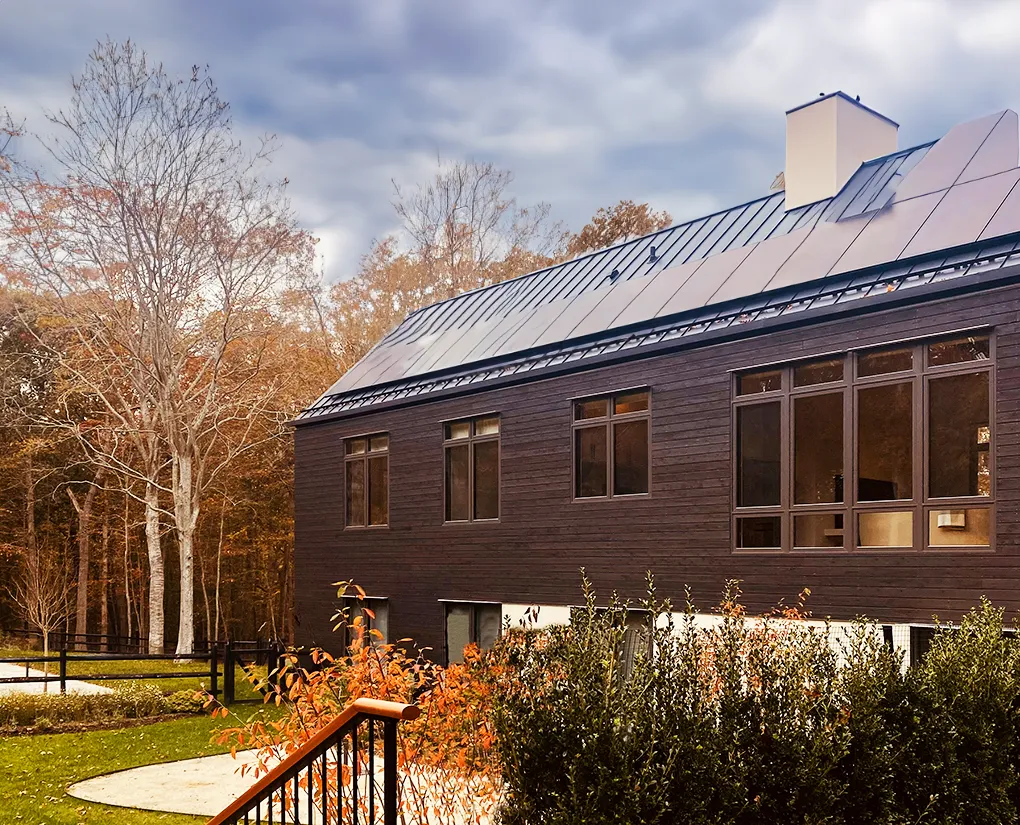 Contemporary residential architecture on Shelter Island, New York